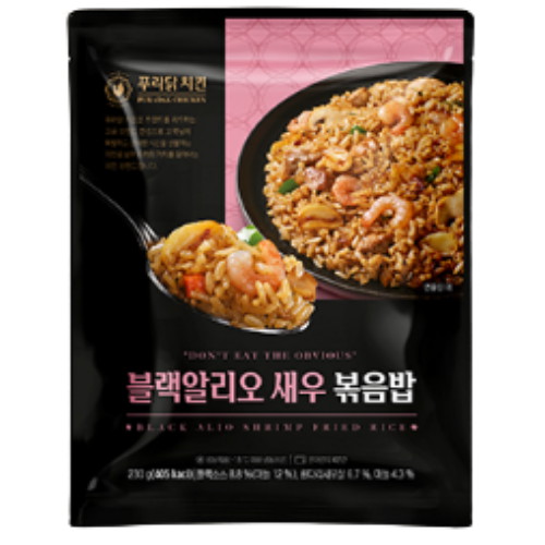 푸라닭 블랙알리오 새우볶음밥 230g (6개)