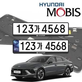 N8N9D0D8 디엣지 현대비스 번호판가드 순정용 가드