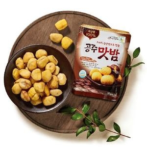농가애 국산밤으로 만든 꿀맛 공주맛밤 50g (17개)_이미지