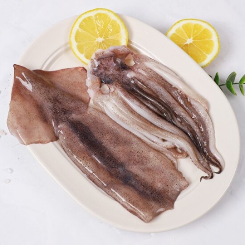 강영수산 자연산 손질오징어 통오징어 2미 350g (1개)_이미지