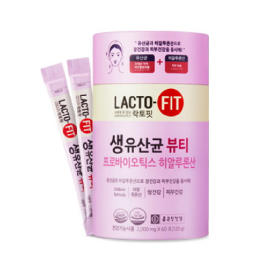 종근당건강 락토핏 생유산균 뷰티 2g 60포이미지입니다. 누르면 해당 게시물로 새창이동합니다.