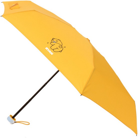 카카오프렌즈 슬림 페이스 캡슐 5단 수동 우산 50004_이미지