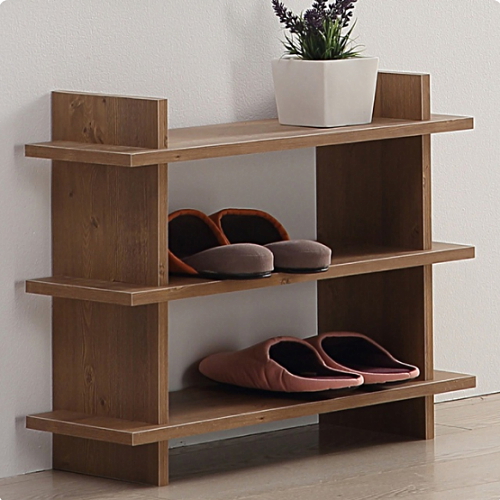 아라마가구 무지개 3단 신발장 (60cm)_이미지