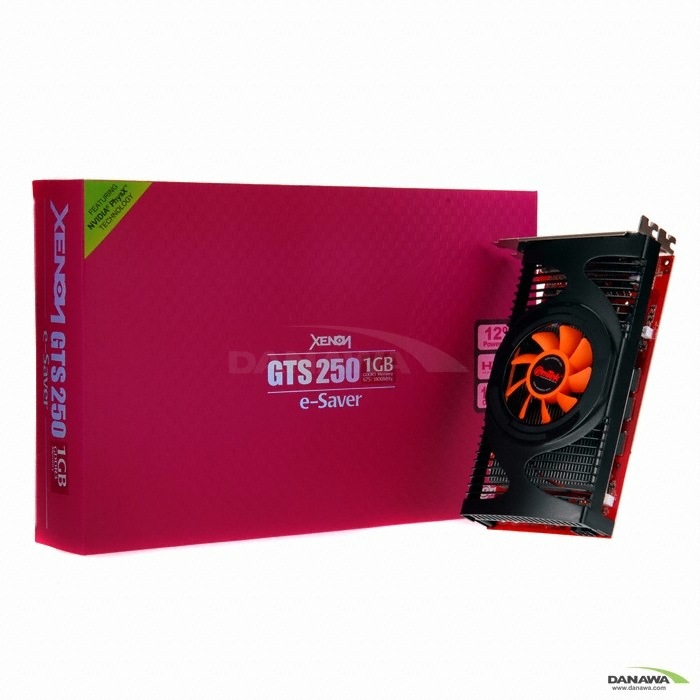 이엠텍 XENON 지포스 GTS250 e-Saver HDMI 1GB Turbo Cool Jr._이미지