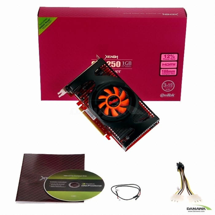 �̿��� XENON ������ GTS250 e-Saver HDMI 1GB Turbo Cool Jr.