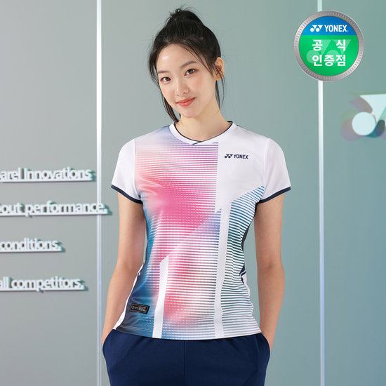 요넥스 배드민턴 반팔 티셔츠 게임웨어 243TS024F_이미지