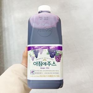 서울우유 아침에주스 포도 1.8L (2개)_이미지