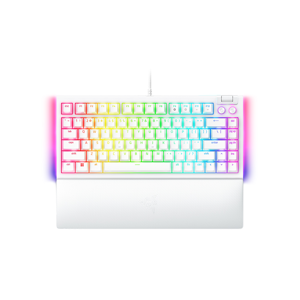 Razer BlackWidow V4 75% 기계식 화이트_이미지