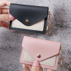 모던 소량의 카드 현금 보관 키링 슬림 카드지갑 WFGOSK0