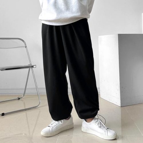 남성 데일리 레플 에어 스트링 와이드 팬츠 31299055_이미지