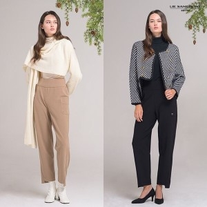 이상봉에디션 여성 코쿤 밴딩 폰테 팬츠 1종 236410