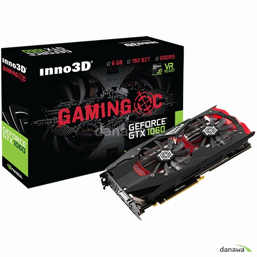 INNO3D 지포스 GTX1060 GAMING OC D5 6GB