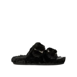 그레타 알리비 Sandals ECO FURBLACK 3804988