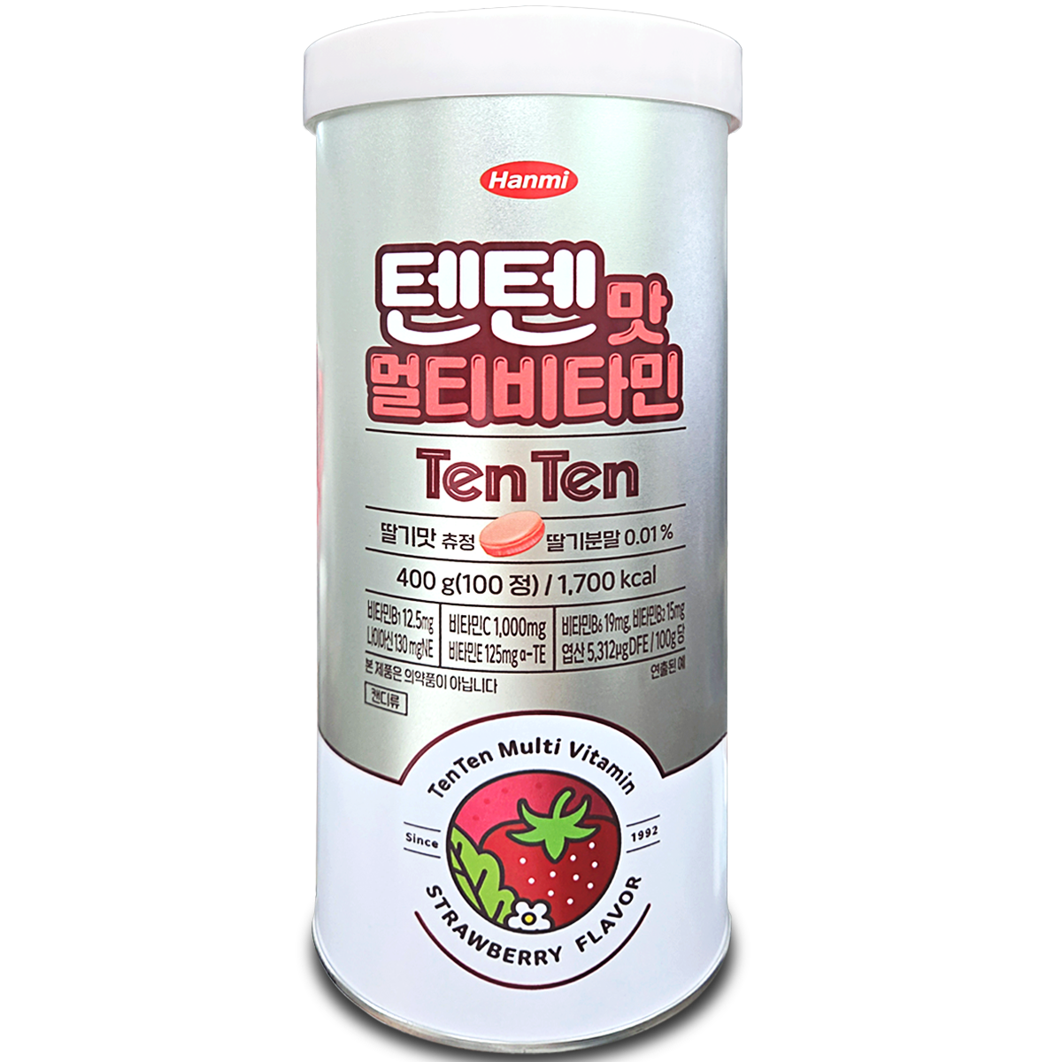 한미약품 텐텐맛 멀티비타민 4g 100정 (1개)