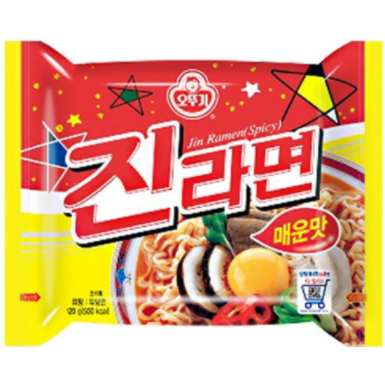 오뚜기 진라면 매운맛 120g이미지입니다. 누르면 해당 게시물로 새창이동합니다.