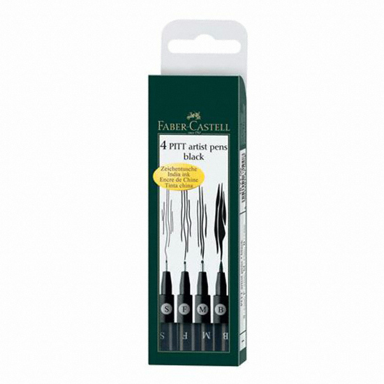 파버카스텔 PITT 아티스트펜 (4개)