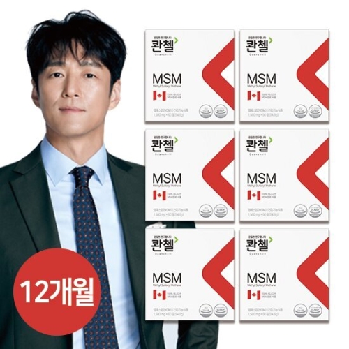 노비스바이오 콴첼 엠에스엠 1580mg 60정 (6개)_이미지