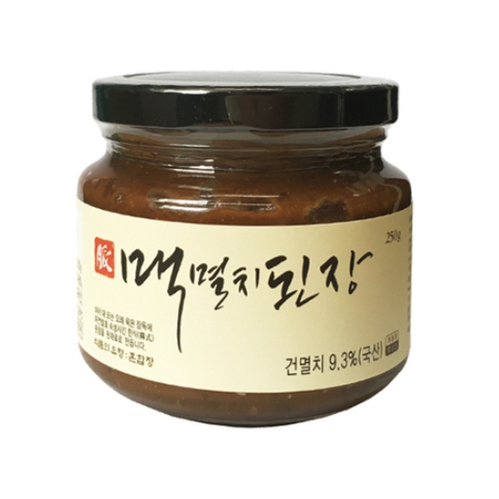한국맥꾸룸 맥 멸치 된장 250g (1개)