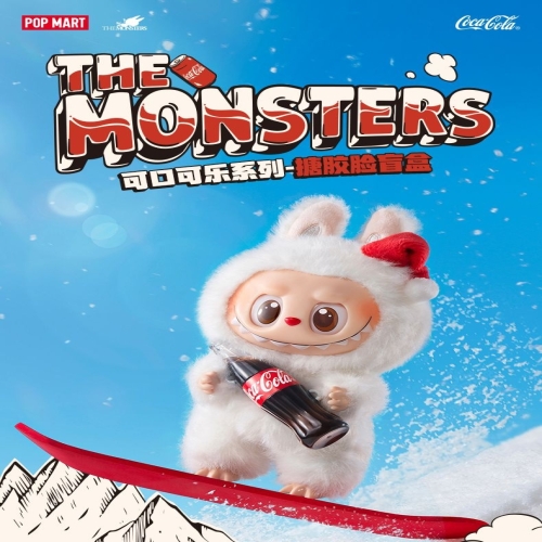 팝마트 라부부 코카콜라 시리즈 인형 키링 (랜덤)_이미지