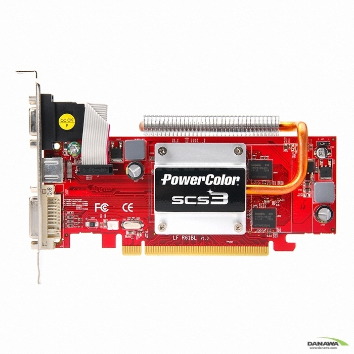 PowerColor �󵥿� HD 2400Pro COOL-PIPE 256MB ��ī�� ����