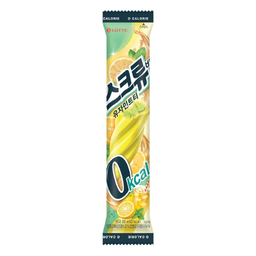스크류바 0칼로리 유자민트티 80ml