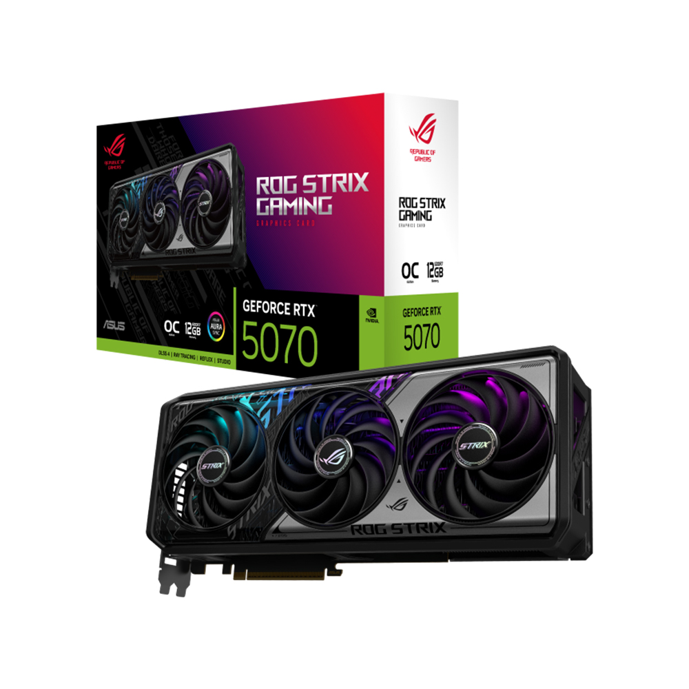 ASUS ROG STRIX 지포스 RTX 5070 OC D7 12GB 인텍앤컴퍼니_이미지