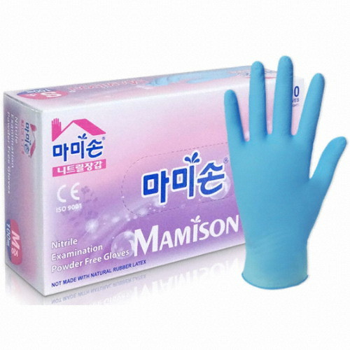 마미손 니트릴 장갑 M 100매 (1개(100매))