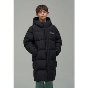 내셔널지오그래픽키즈 시그니쳐 카이만 구스 롱 헤비 다운점퍼 (K234UDW330)_이미지