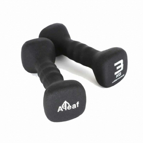 우성레포츠 아리프 네오프렌 아령 세트 (3kg, 2개)_이미지