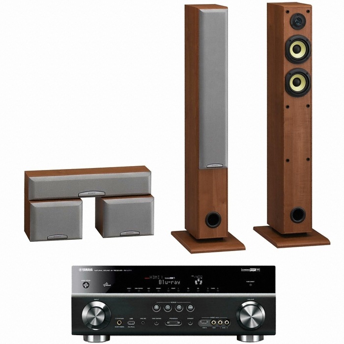 SONY SS-SFCR505H 5.0채널 + 야마하 AV리시버 (RX-V771)