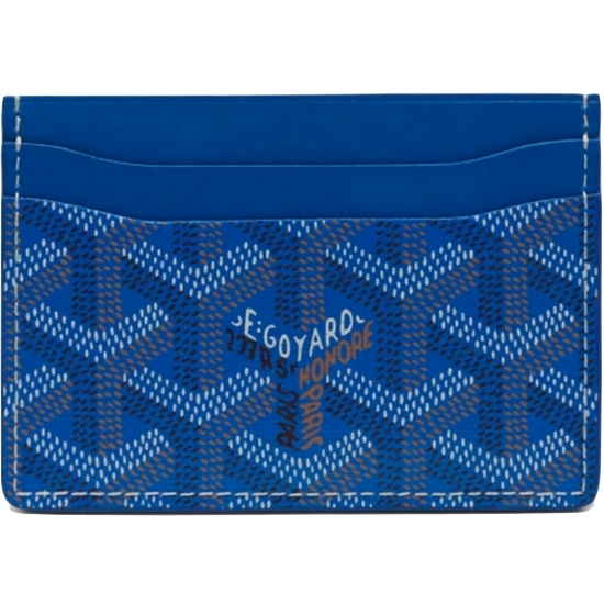 고야드 생쉴피스 카드 홀더 (스카이블루)