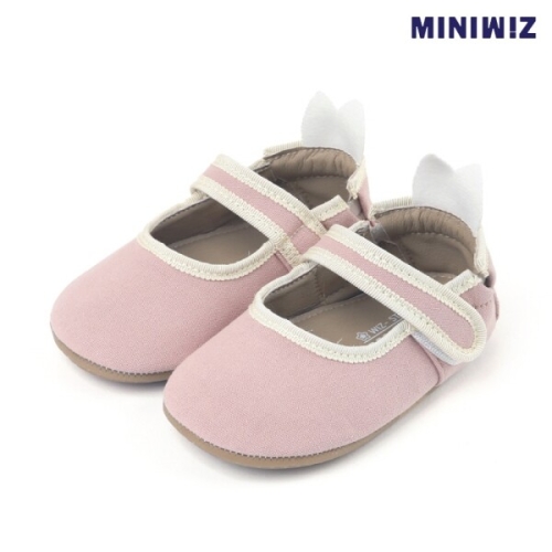 미니위즈 백 위즈 두 쁘띠 코튼 메리제인슈즈 라이트핑크 MZKCG1TSD_이미지