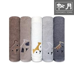 송월타월 빼꼼 150g 호텔수건 (5장)