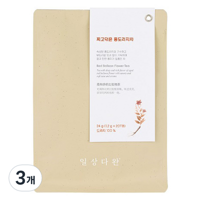쌍계명차 일상다완 홍도라지차 20개입 (3개)