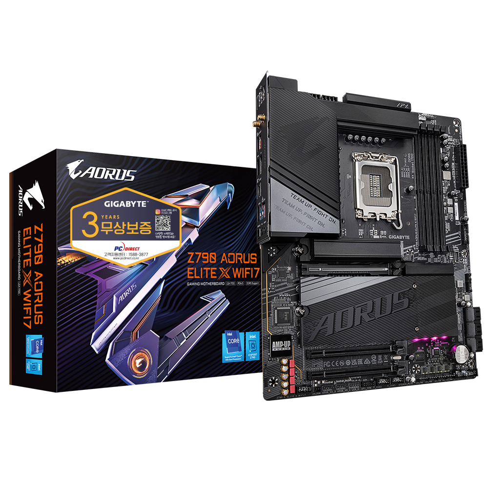 GIGABYTE Z790 AORUS ELITE X WIFI7 피씨디렉트_이미지