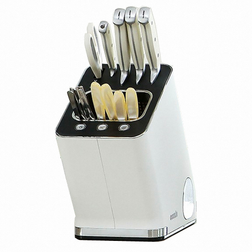 쿠진 나이프케어 시즌2 COZ-1000UV + 에지리 프레스티지 칼세트 (크림화이트)_이미지