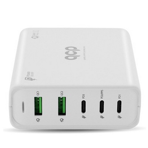 이디라임 PD PPS 140W 5포트 QCP 충전기 QCP-ZX5U06T_이미지