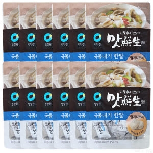 청정원 맛선생 멸치디포리 국물내기한알 100g(4gx25입) (12개)_이미지