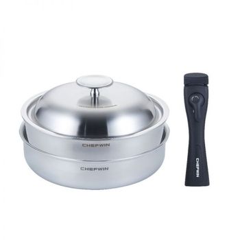 쉐프윈 드림핸즈 316스텐 스몰패키지 (쏘테팬22+웍22+스텐뚜껑22+손잡이)