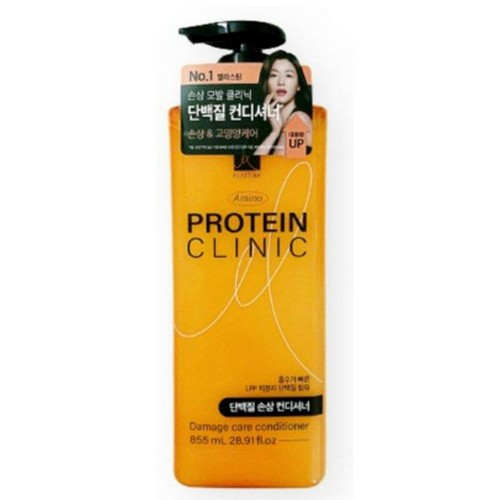 엘라스틴 아미노 프로틴 클리닉 단백질 손상 케어 컨디셔너 855ml (1개)_이미지