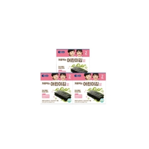 베베쿡 처음먹는 어린이김 핑크솔트 15g (5개)_이미지