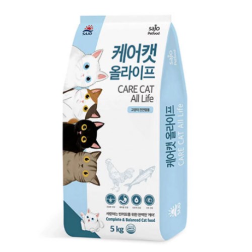 사조 케어캣 올라이프 5kg (2개)_이미지