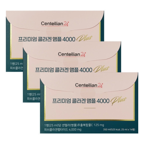 동국제약 프리미엄 콜라겐 앰플 4000 플러스 25ml 14병 (3개)_이미지