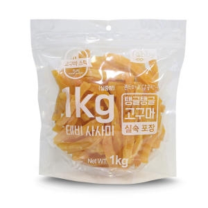 테비토퍼 테비 사사미 탱글탱글 고구마 스틱 1kg