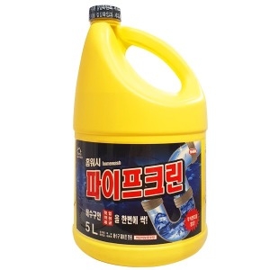 커클랜드 홈워시 파이프크린 5L 배수구 막힌배수관 청소 악취