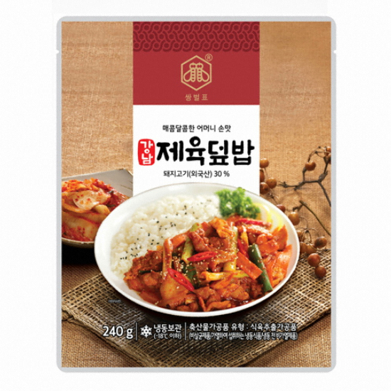 한산에프앤지 강남 제육덮밥 240g (7개)_이미지
