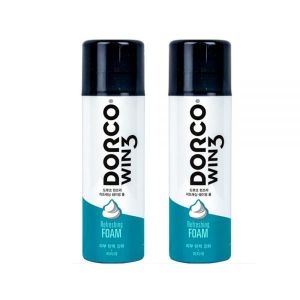 도루코 윈쓰리 리프레싱 쉐이빙폼 210ml (2개)_이미지
