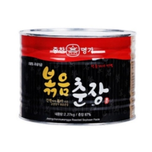 중찬명가 사자표 볶음춘장 2.27KG 4개