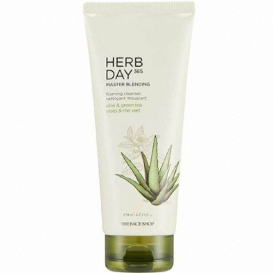 더페이스샵 허브데이 365 마스터 블렌딩 알로에 클렌징폼 170ml (2개)_이미지