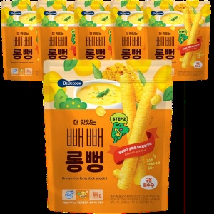베베쿡 더 맛있는 빼빼롱뻥 구운옥수수 40g (6개)_이미지